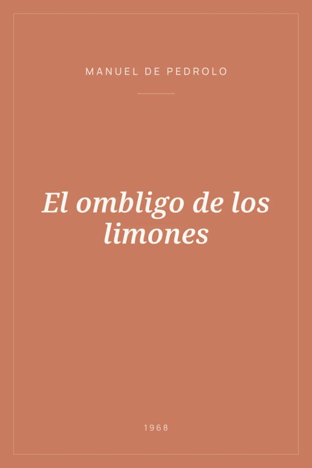 Portada de El ombligo de los limones