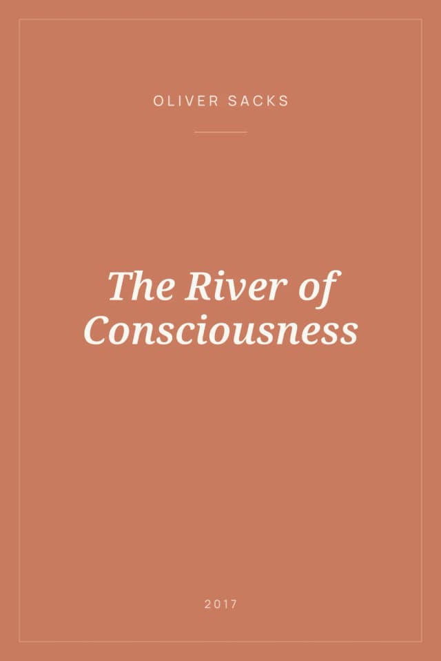 Portada de The River of Consciousness