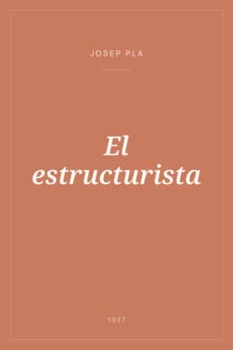 Portada de El estructurista