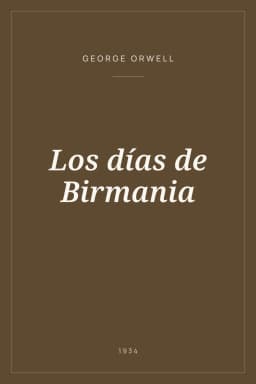 Portada de Los días de Birmania