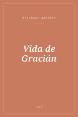 Portada de Vida de Gracián