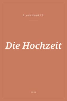 Portada de Die Hochzeit