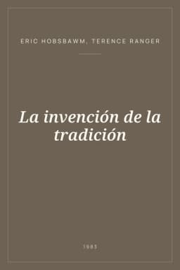 Portada de La invención de la tradición