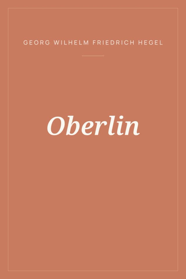 Portada de Oberlin