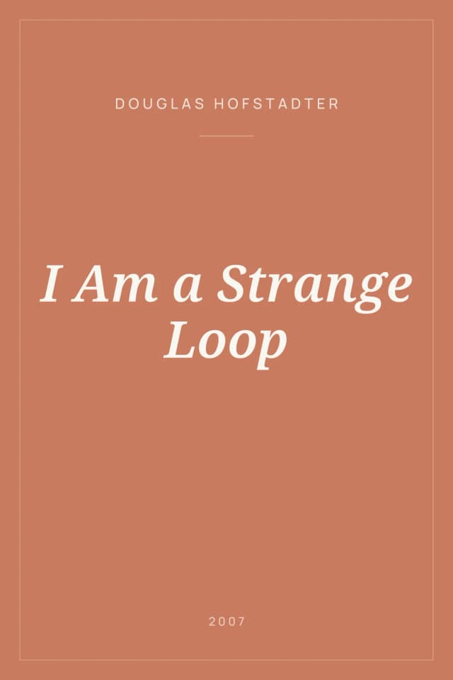 Portada de I Am a Strange Loop