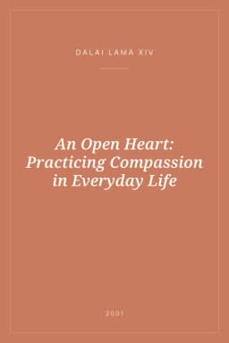 Portada de An Open Heart: Practicing Compassion in Everyday Life