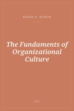 Portada de The Fundaments of Organizational Culture