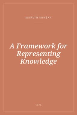 Portada de A Framework for Representing Knowledge