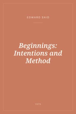 Portada de Beginnings: Intentions and Method