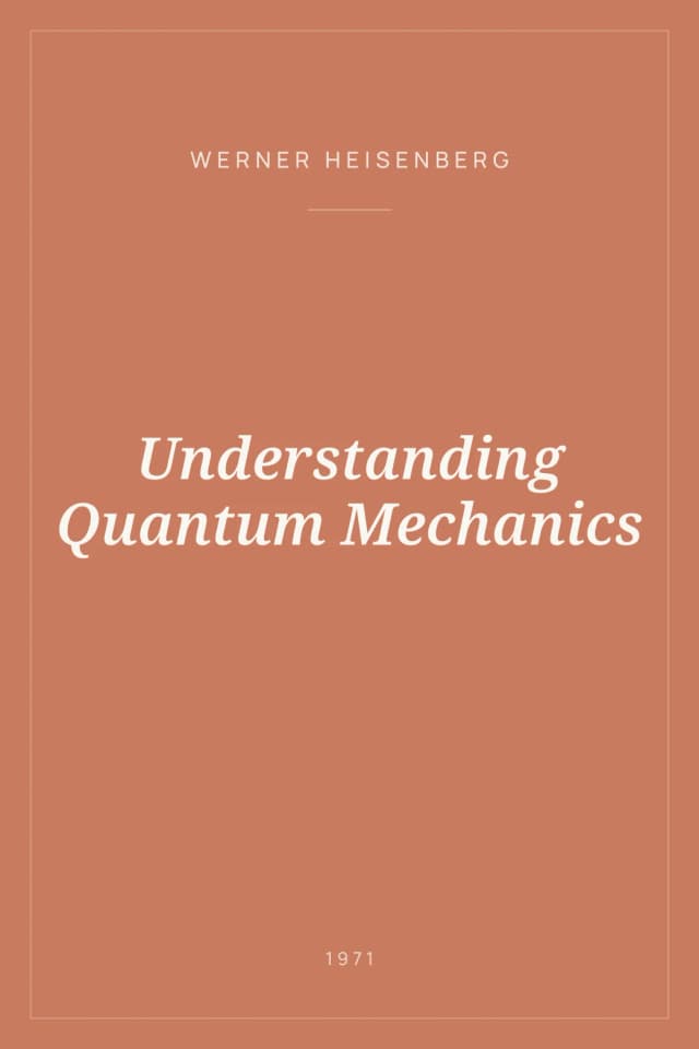 Portada de Understanding Quantum Mechanics