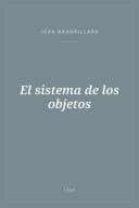 Portada de El sistema de los objetos