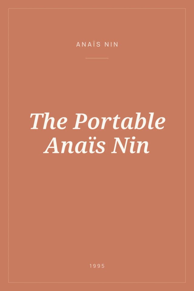 Portada de The Portable Anaïs Nin