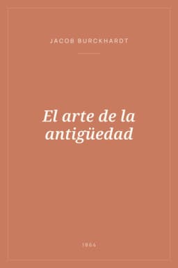 Portada de El arte de la antigüedad