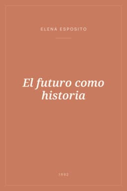 Portada de El futuro como historia