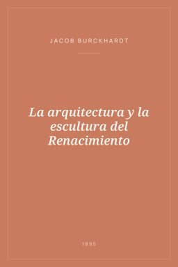 Portada de La arquitectura y la escultura del Renacimiento