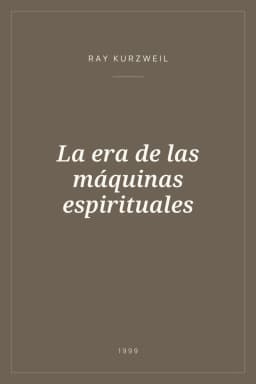 Portada de La era de las máquinas espirituales