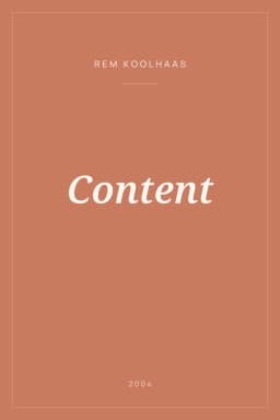 Portada de Content