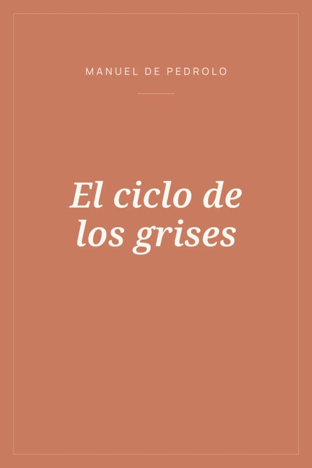 Portada de El ciclo de los grises