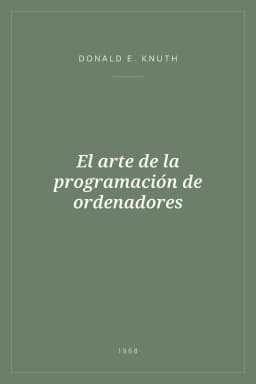 Portada de El arte de la programación de ordenadores