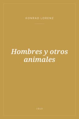 Portada de Hombres y otros animales
