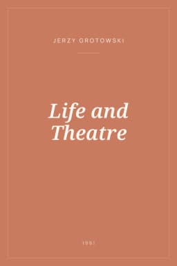 Portada de Life and Theatre