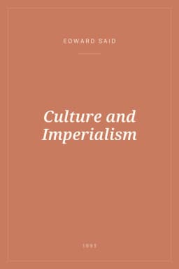 Portada de Culture and Imperialism