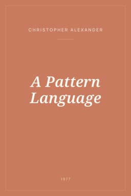 Portada de A Pattern Language