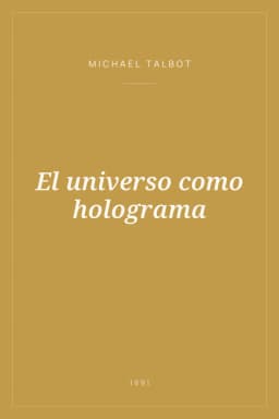 Portada de El universo como holograma