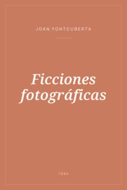 Portada de Ficciones fotográficas