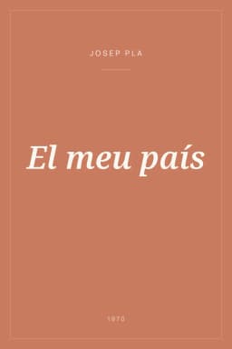 Portada de El meu país
