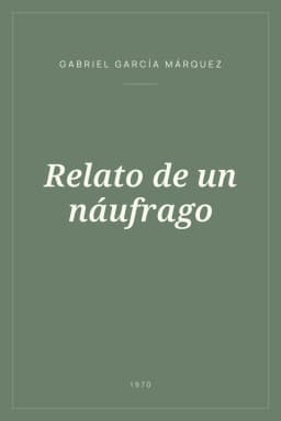 Portada de Relato de un náufrago
