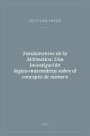 Portada de Fundamentos de la Aritmética: Una investigación lógico-matemática sobre el concepto de número
