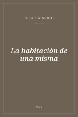 Portada de La habitación de una misma