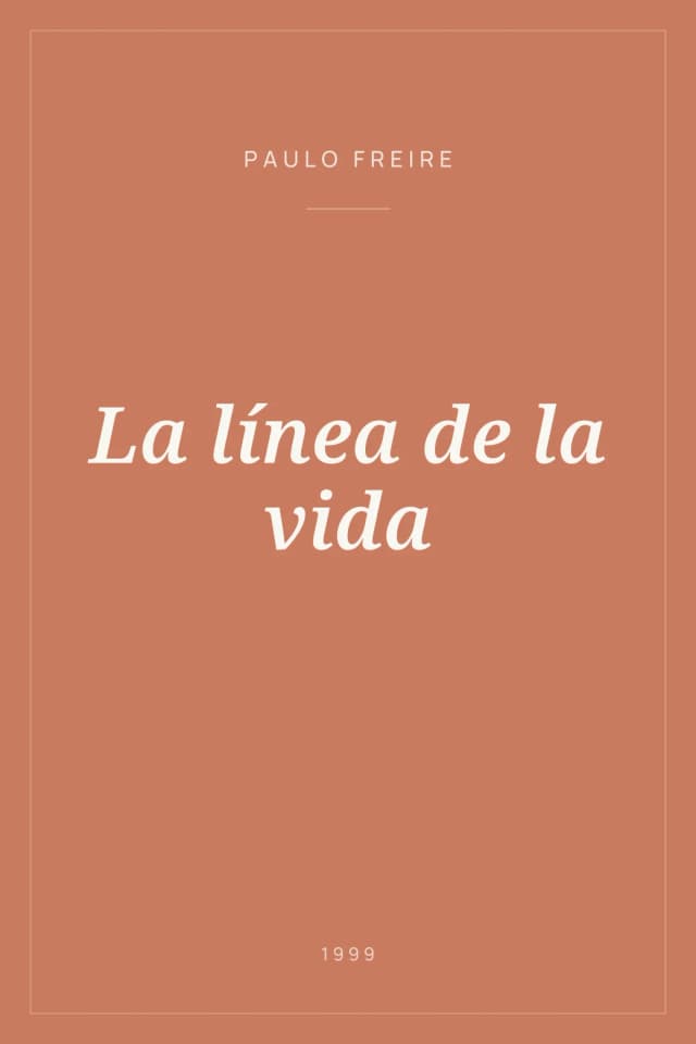Portada de La línea de la vida
