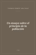 Portada de Un ensayo sobre el principio de la población