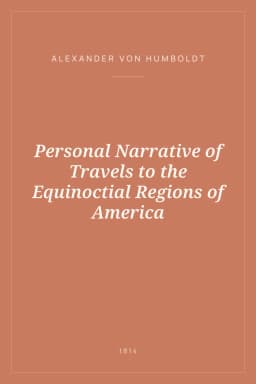 Portada de Personal Narrative of Travels to the Equinoctial Regions of America