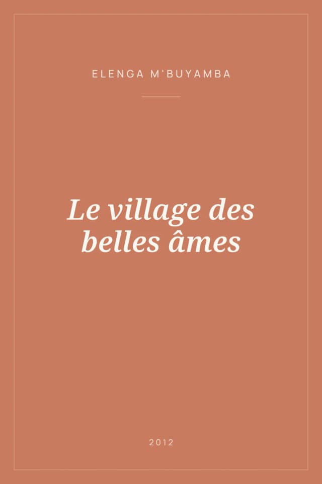 Portada de Le village des belles âmes