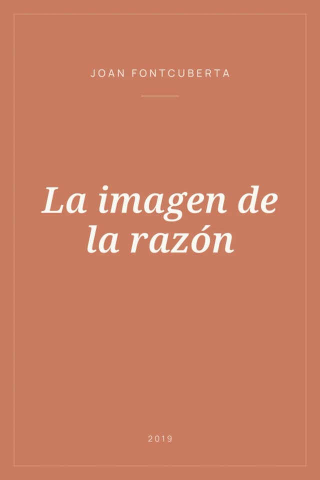 Portada de La imagen de la razón