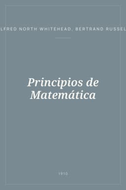 Portada de Principios de Matemática