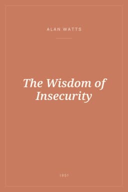 Portada de The Wisdom of Insecurity
