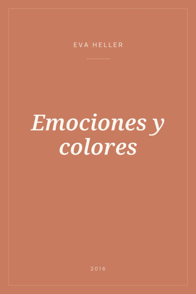 Portada de Emociones y colores