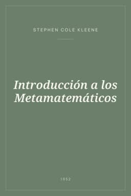 Portada de Introducción a los Metamatemáticos