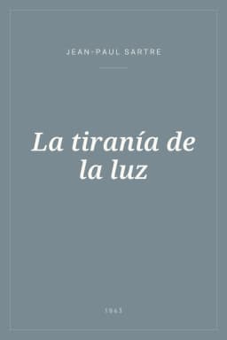 Portada de La tiranía de la luz