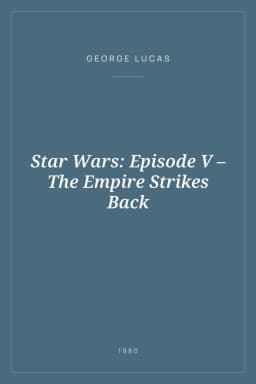 Portada de Star Wars: Episode V – The Empire Strikes Back