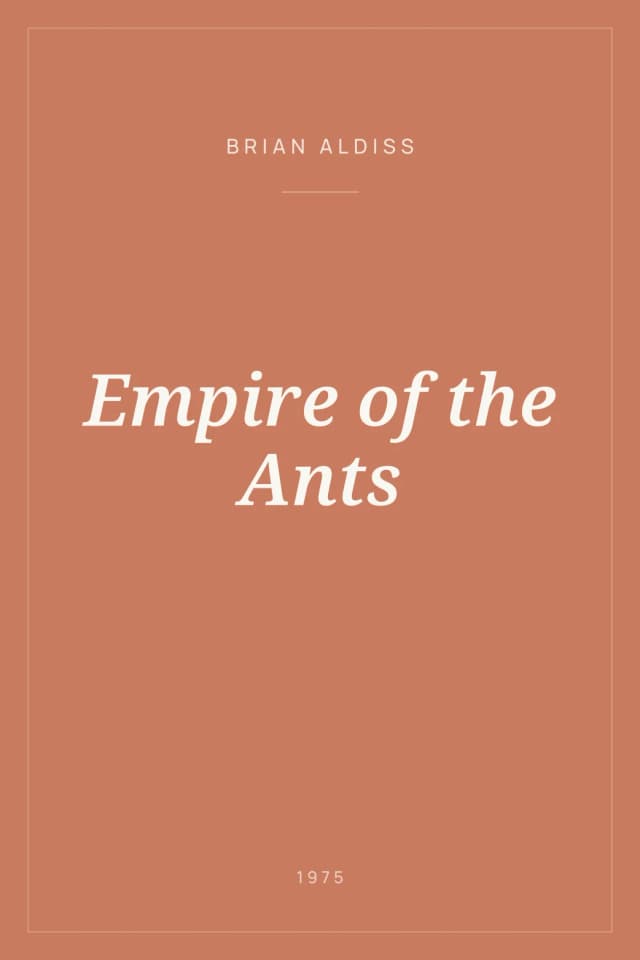 Portada de Empire of the Ants